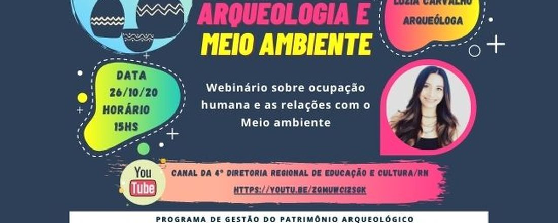 Webnário Especial - Projeto Integrado de Educação Patrimonial - Parte 1.