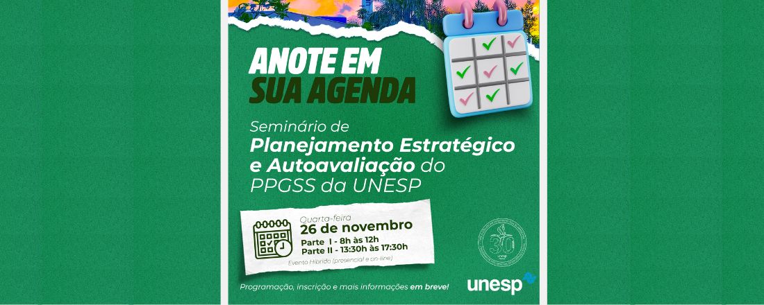 Seminário de Autoavaliação e Planejamento Estratégico do PPGSS da UNESP