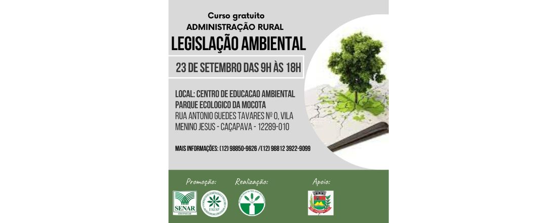 ADMINISTRACAO RURAL - LEGISLAÇÃO AMBIENTAL - 2ª EDIÇÃO