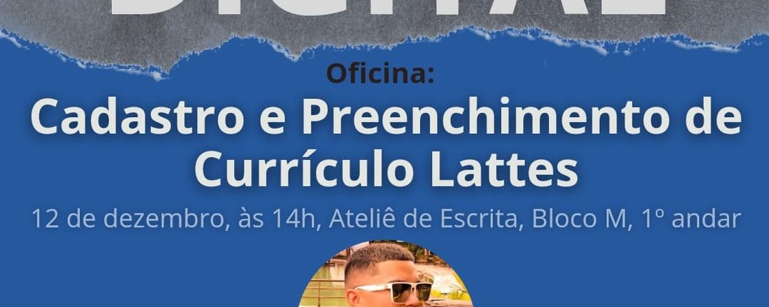 Oficina: Cadastro e preenchimento de currículo lattes