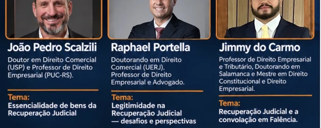 Seminário Aspectos práticos da recuperação e da falência