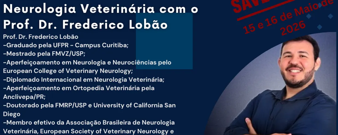 Curso Teórico Prático de Neurologia em Pequenos Animais