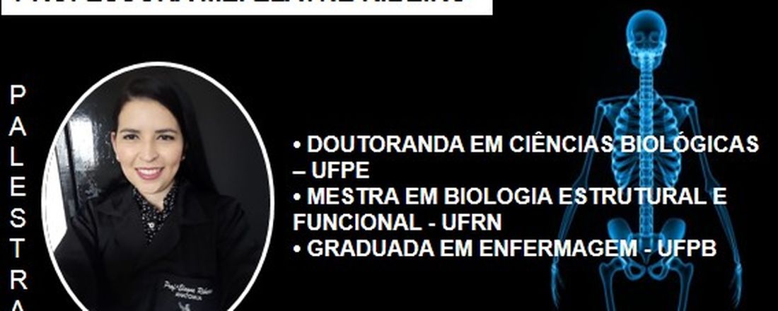 III CAFÉ COM ANATOMIA DO SISTEMA ESQUELÉTICO PARTE II HOME OFFICE LARDI PI
