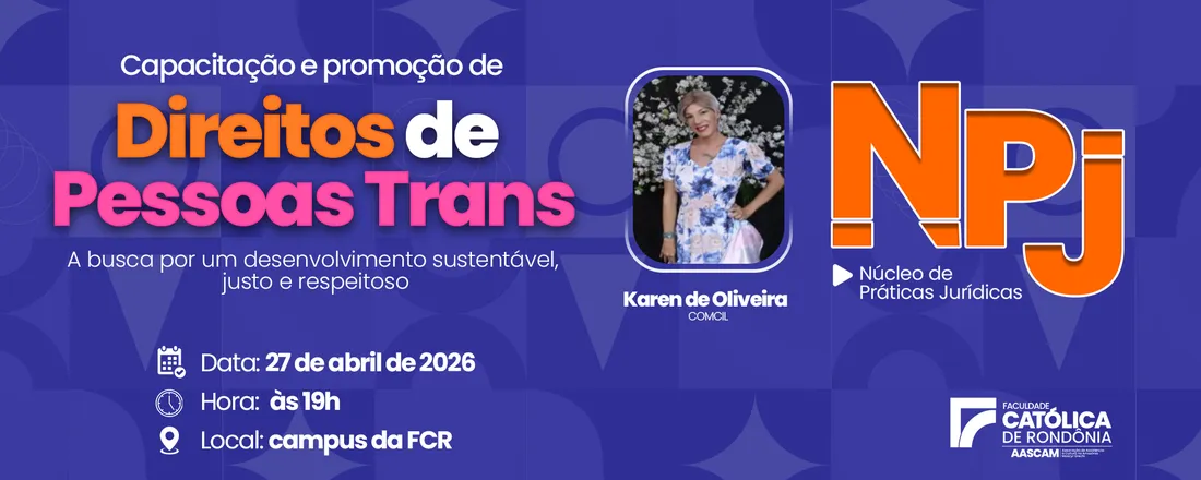 Projeto Retificação: Capacitação e Promoção de Direitos de Pessoas Trans