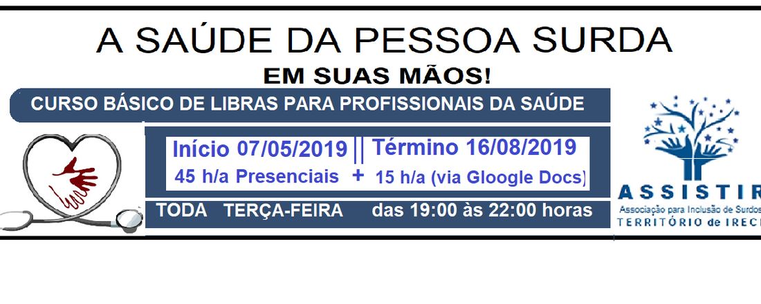 CURSO BÁSICO DE LIBRAS &  NOÇÕES DA CULTURA SURDA