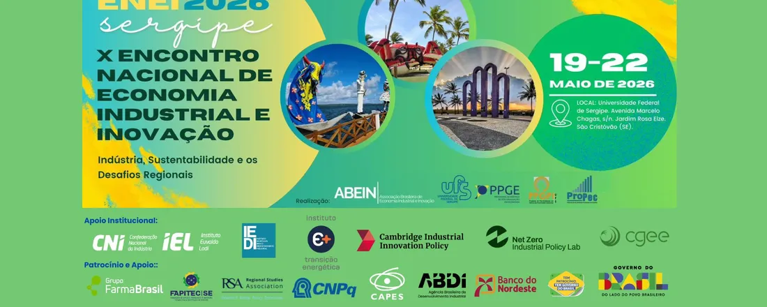 X Encontro de Economia Industrial e Inovação (X ENEI)