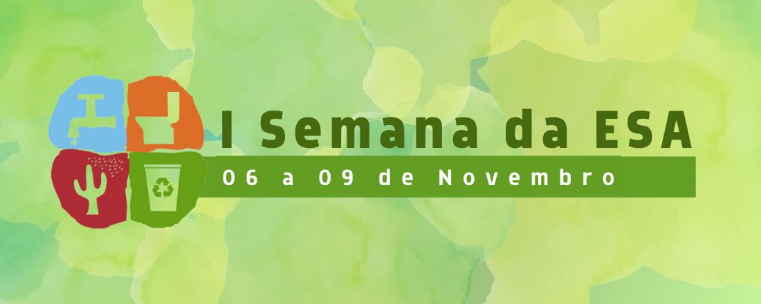 I Semana da Engenharia Sanitária e Ambiental - UFOB