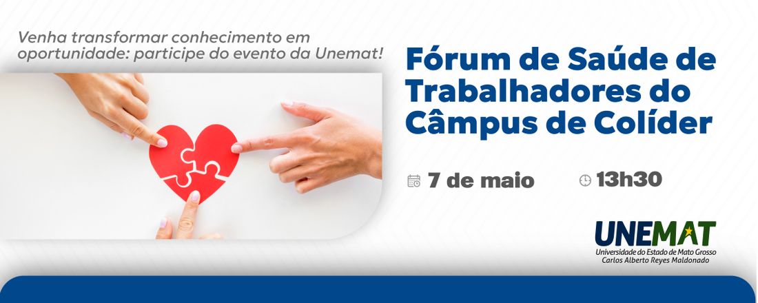 Fórum de Saúde de Trabalhadores do Campus da UNEMAT de Colíder