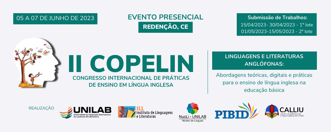 II Congresso Internacional de Práticas de Ensino em Língua Inglesa