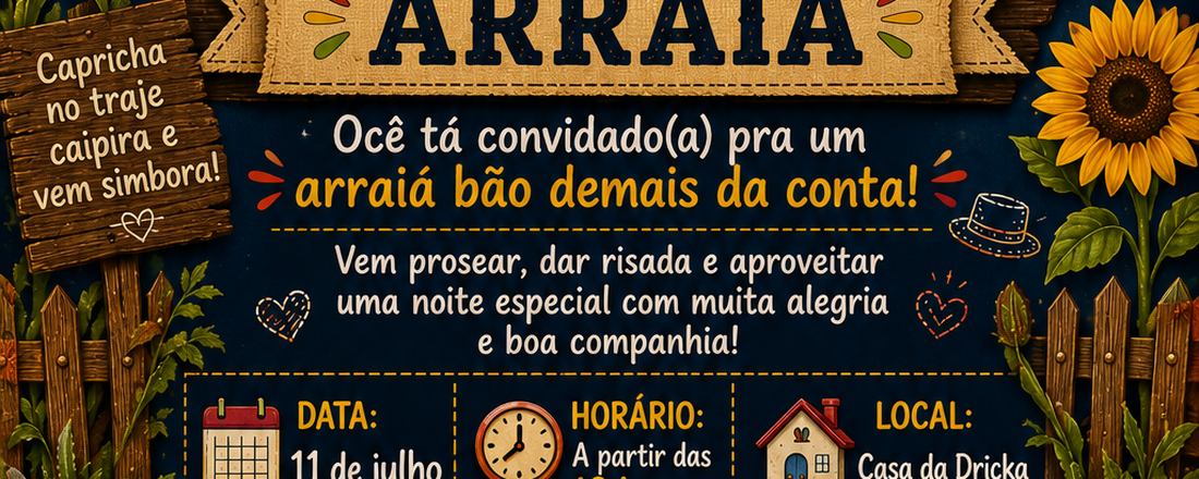 Arraiá dos amigos