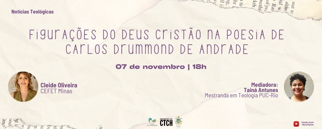 Figurações do deus cristão na poesia de Carlos Drummond de Andrade