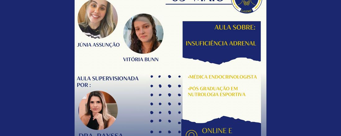 Insuficiência Adrenal - Liga de Endocrinologia e Metabologia de Piracicaba -LAEMP