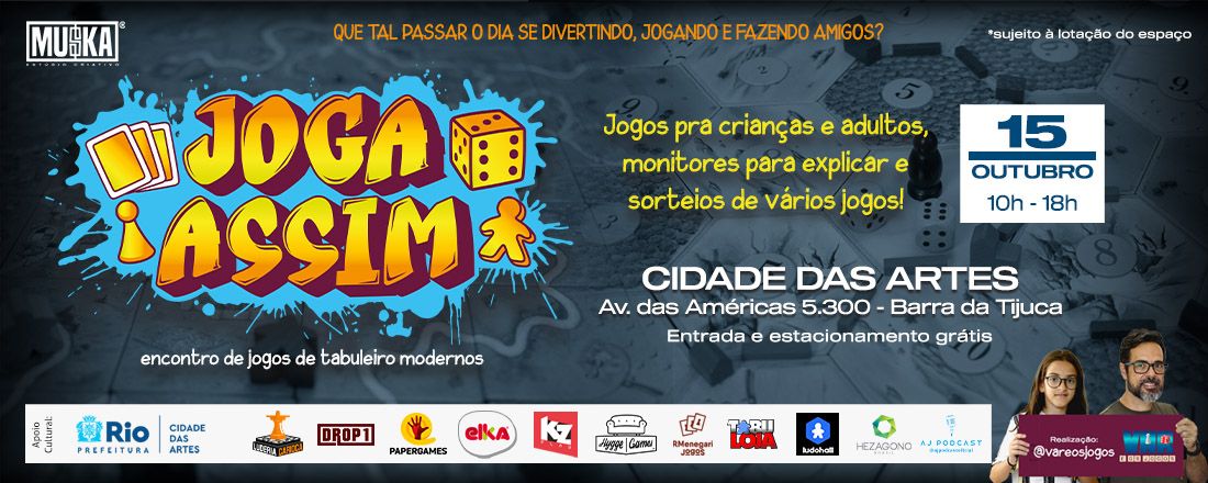 Joga Assim - Encontro de Jogos de Tabuleiro Modernos