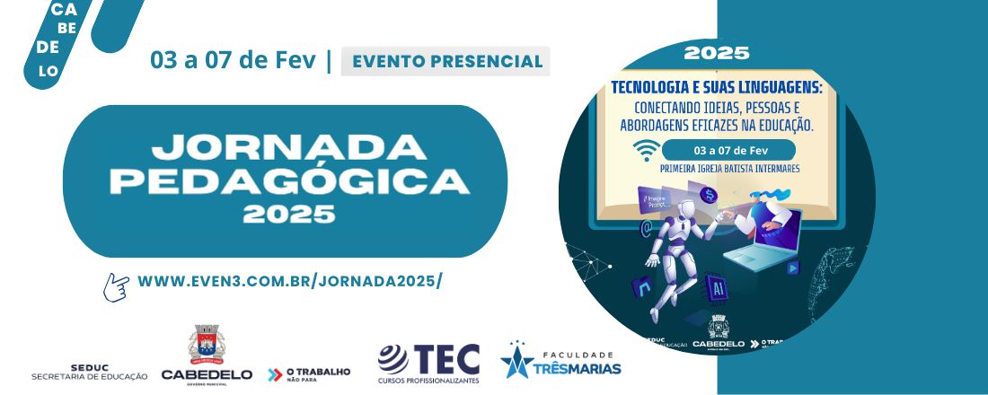 II Jornada Pedagógica - 2025 | SEDUC Cabedelo - PB
