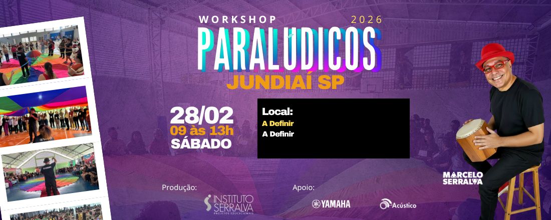 LUDIMÚSICA 2026 - PARALÚDICOS EM JUNDIAÍ SP