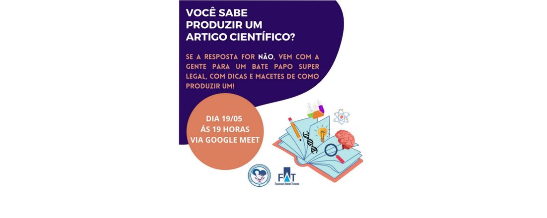 Bate Papo: Como produzir Artigo Científico