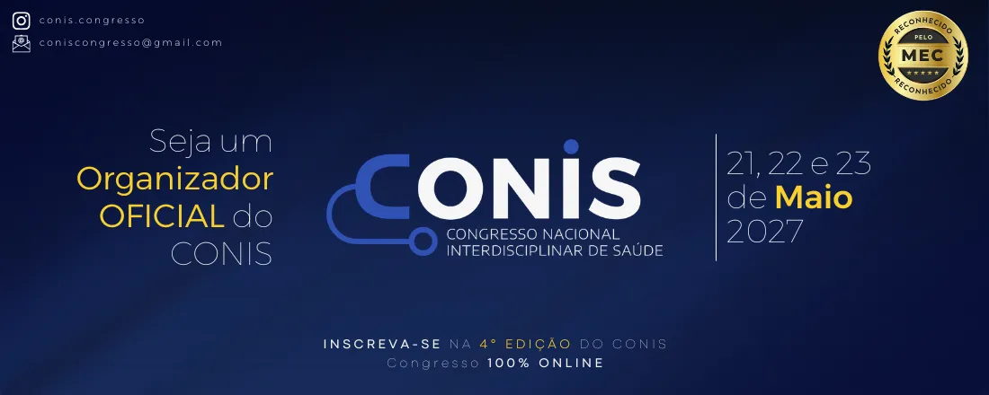 IV CONIS - Congresso Nacional Interdisciplinar de Saúde