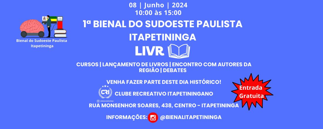 1ª Bienal do Sudoeste Paulista - Itapetininga