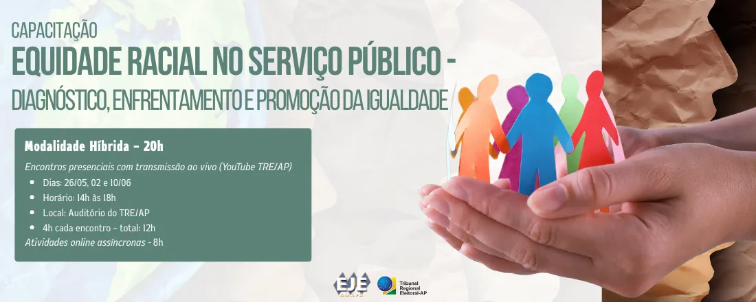 Capacitação: Equidade Racial no Serviço Público – Diagnóstico, Enfrentamento e Promoção da Igualdade