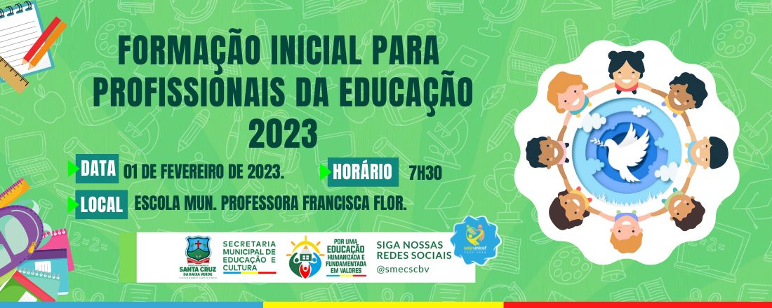 Formação Inicial para Profissionais da Educação 2023