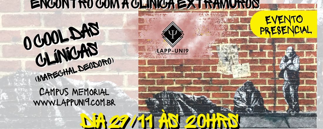 LAPP: Encontro Com A Clínica Extramuros PRESENCIAL