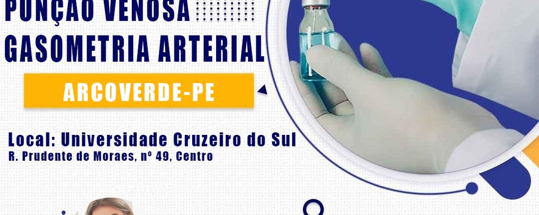 PUNÇÃO VENOSA E GASOMETRIA ARTERIAL 06/05