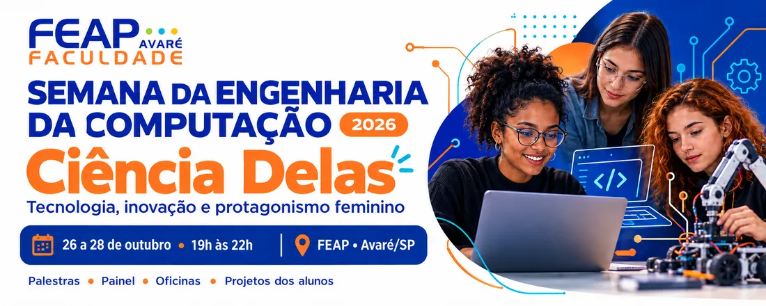 Capa de Semana da Engenharia da Computação da FEAP 2026