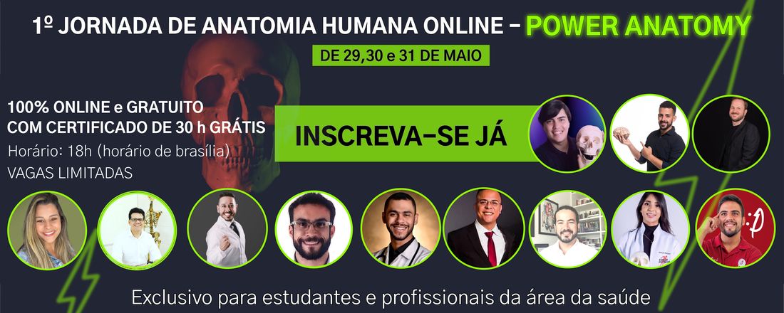 1ª JORNADA DE ANATOMIA HUMANA - POWER ANATOMY