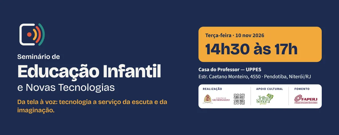 Seminário de Educação Infantil e Novas Tecnologias