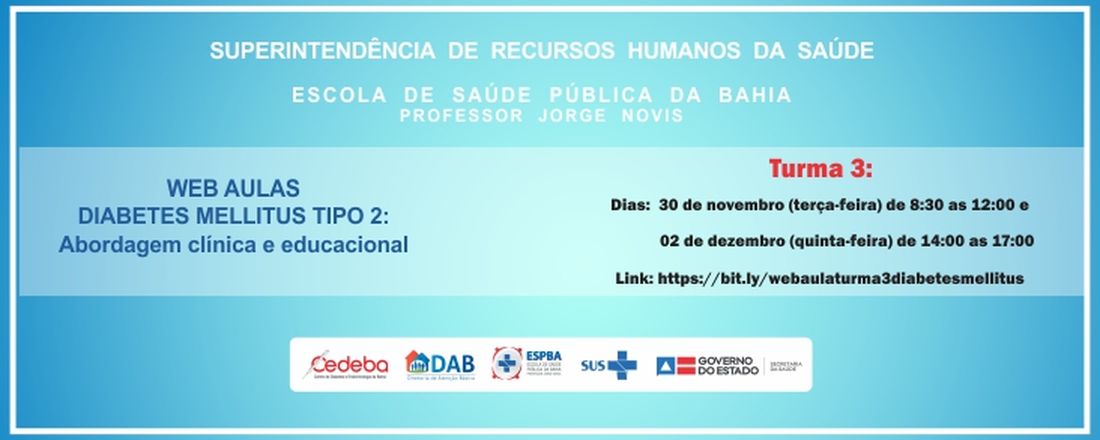 Diabetes Tipo 2: Uma Abordagem Clínica e Educacional - Turma 03