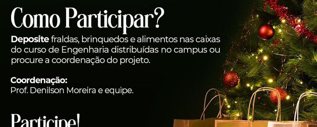 Projeto de extensão: Ação Social das engenharias