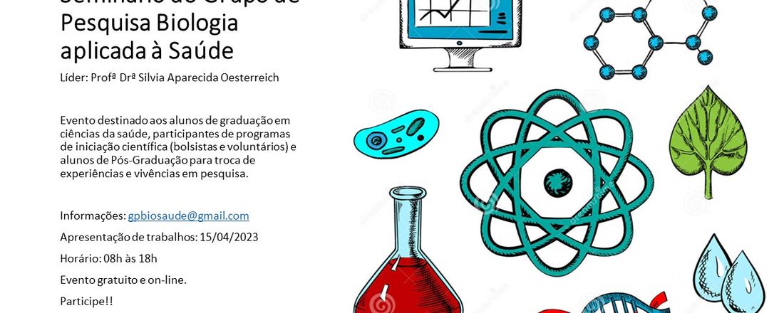 Seminário do Grupo de Pesquisa Biologia aplicada à saúde da UFGD