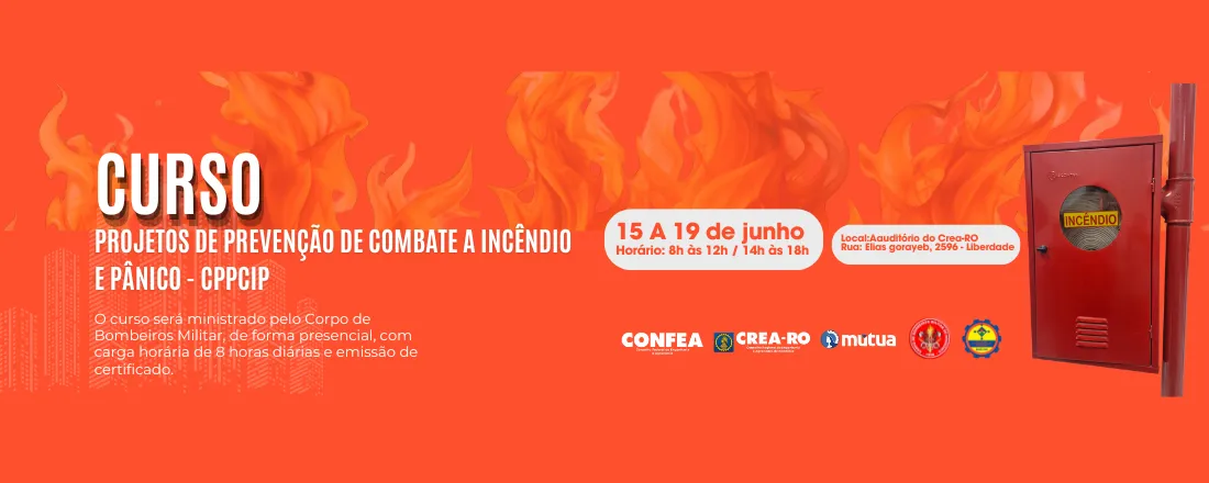 Capacitação em Projetos de Prevenção e Combate a Incêndio e Pânico (CPPCIP)