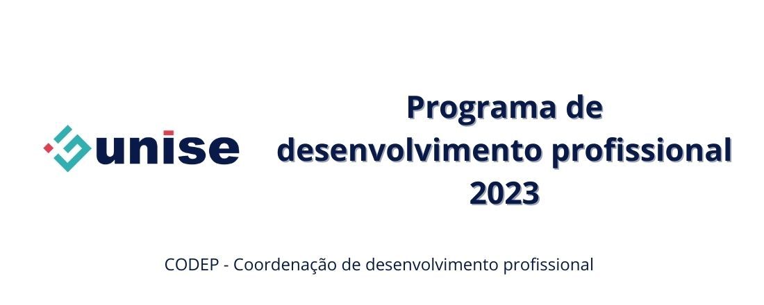 Programa de desenvolvimento profissional UNISE_2023