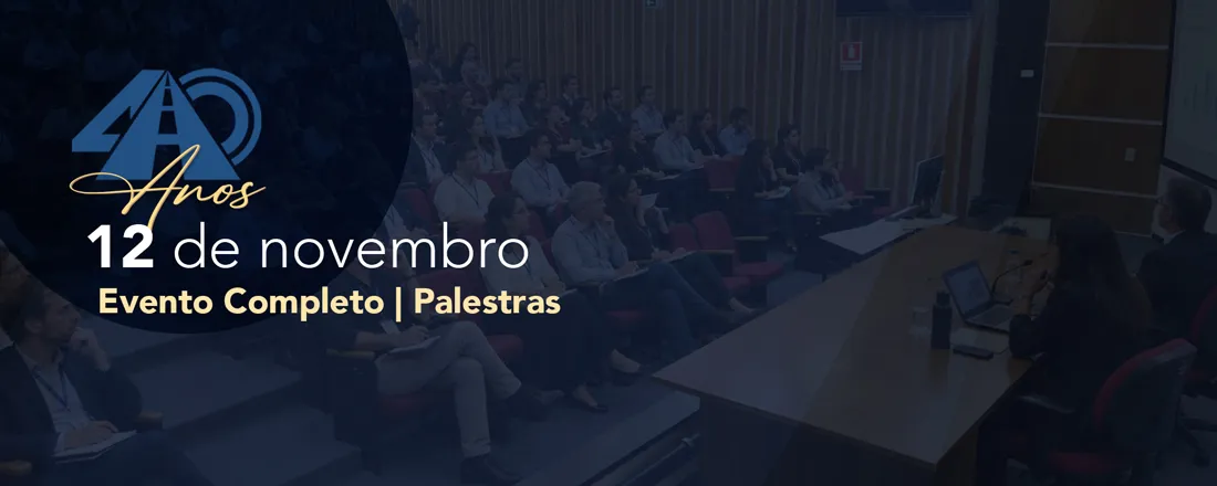 Lapav 40 Anos - Dia 12/11 • Evento Palestras