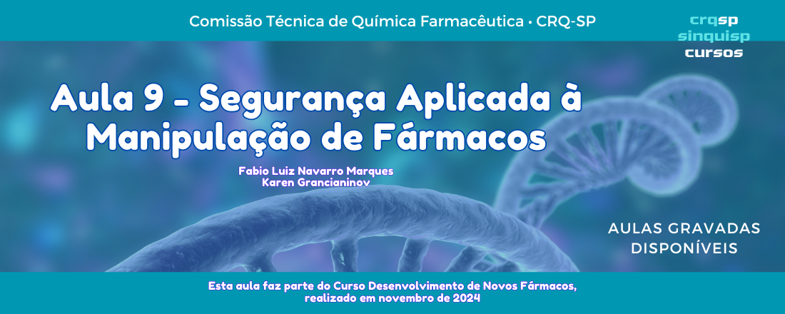 Aula Segurança Aplicada à Manipulação de Fármacos