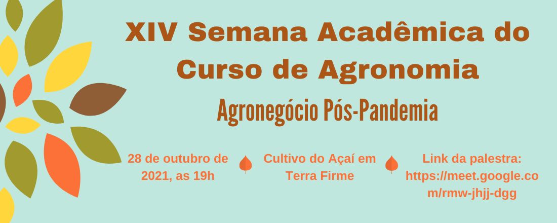 XIV Semana Acadêmica de Agronomia