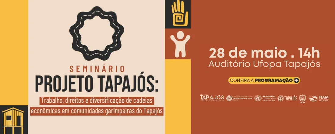 Seminário Projeto Tapajós – Trabalho, direitos e diversificação de cadeias econômicas em comunidades garimpeiras do Tapajós