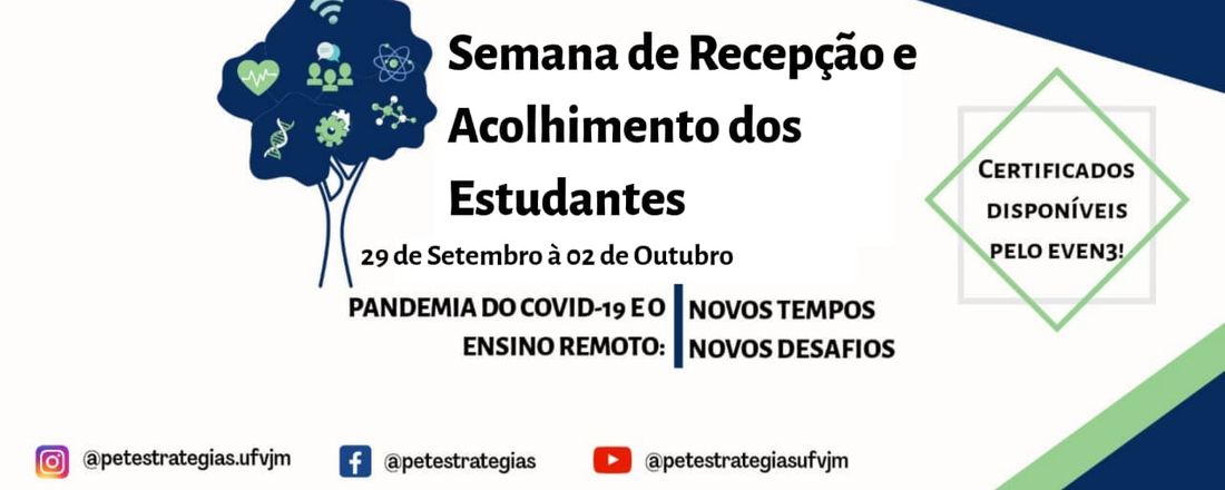 SEMANA DE RECEPÇÃO E ACOLHIMENTO DOS ESTUDANTES