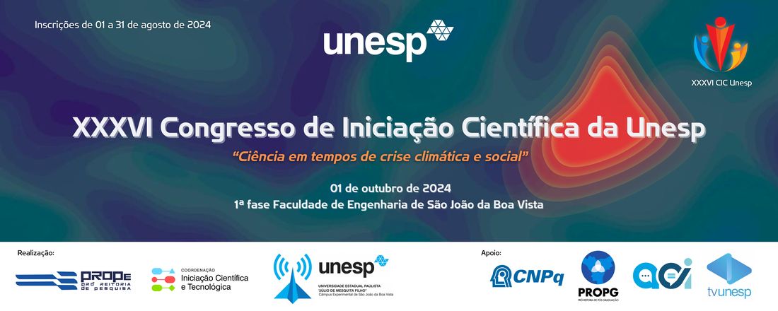 XXXVI Congresso de Iniciação Científica da Unesp - FE/São João da Boa Vista