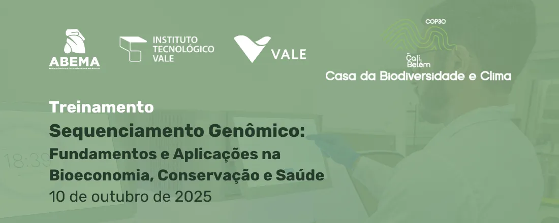 Treinamento de Sequenciamento Genômico: Fundamentos e Aplicações na Bioeconomia, Conservação e Saúde