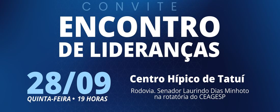 Encontro de Lideranças