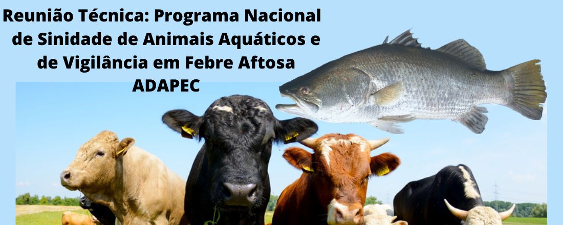 Reunião Técnica: Programa de Febre Aftosa e Animais Aquáticos