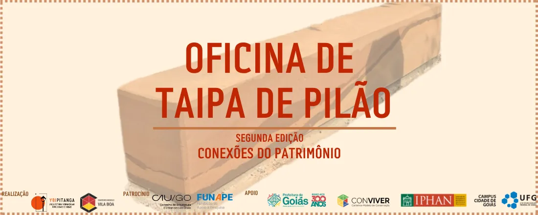 Conexões do Patrimônio | OFICINA DE TAIPA DE PILÃO