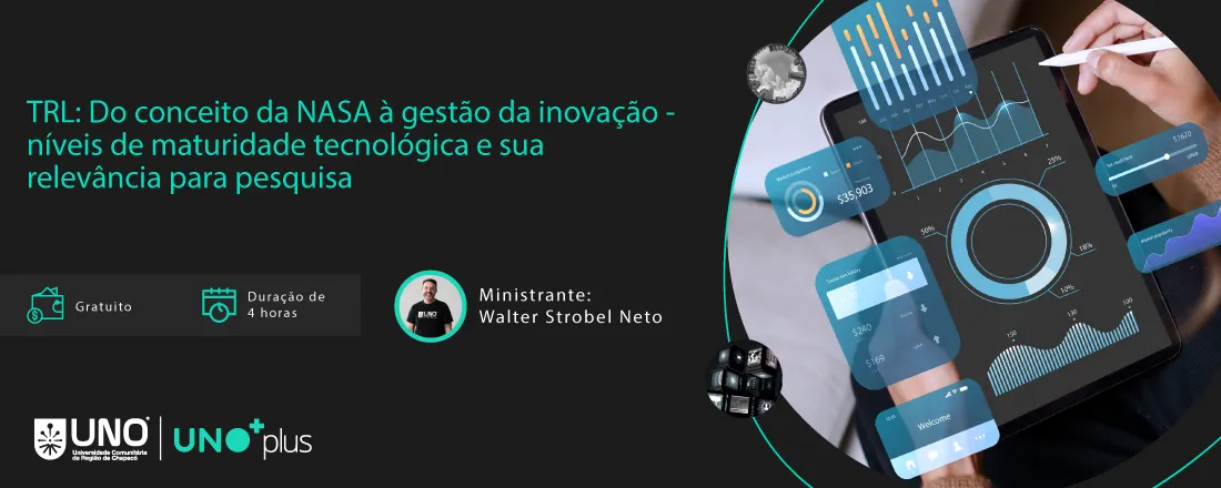 TRL: Do conceito da NASA à gestão da inovação - níveis de maturidade tecnológica e sua relevância para pesquisa - 4 horas