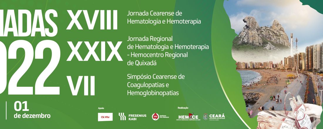 Jornada Cearense de Hematologia e Hemoterapia 2022