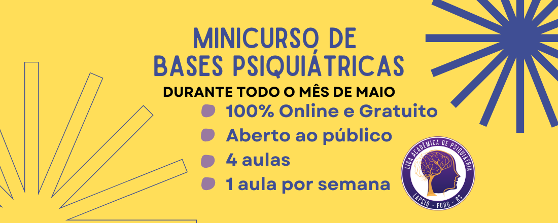 Minicurso de Bases Psiquiátricas