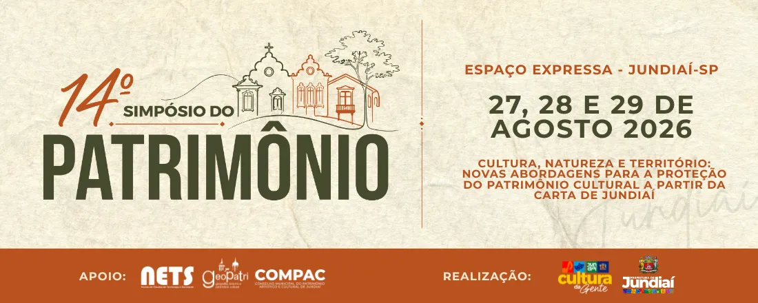 14° Simpósio do Patrimônio Material e Imaterial