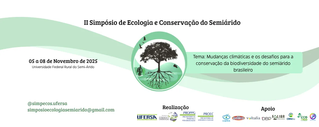 II SIMPÓSIO DE ECOLOGIA E CONSERVAÇÃO DO SEMIÁRIDO