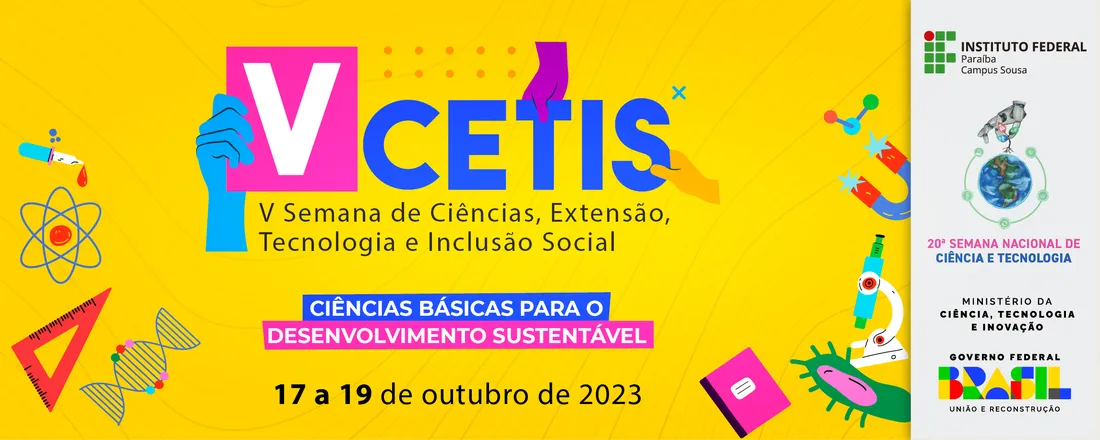 V Semana de Ciências, Extensão, Tecnologia e Inclusão Social